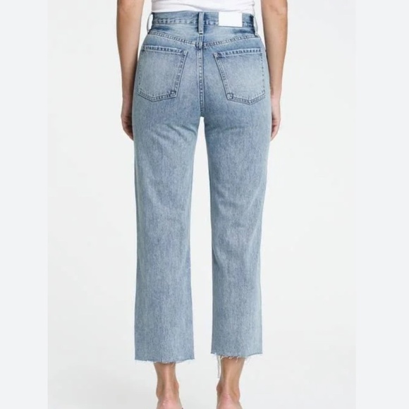 HIDDEN Jeans High Rise Distressed Straight Women’s Size 29 Light Wash Button Fly - Picture 2 of 12